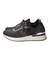 《新色入荷》【TAMARIS】4cmヒールニットスニーカー 