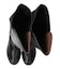 【INTER-CHAUSSURES】ラウンドトウバックストレッチロングブーツ