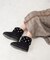 【BRIDGET BIRKIN】バックルビジュームートンブーツ