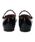 【INTER-CHAUSSURES】ポインテッドストラップフラットパンプス 