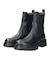 【INTER-CHAUSSURES】ラウンドトウベーシックサイドゴアブーツ 