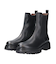 【INTER-CHAUSSURES】ラウンドトウベーシックサイドゴアブーツ 