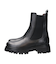【INTER-CHAUSSURES】ラウンドトウベーシックサイドゴアブーツ 