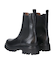 【INTER-CHAUSSURES】ラウンドトウベーシックサイドゴアブーツ 