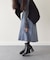 【INTER-CHAUSSURES】チャンキーヒールストームサイドゴアブーツ 