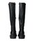 【INTER-CHAUSSURES】ラウンドトウバックストレッチロングブーツ 