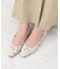 【Bridget Birkin】フラワーカットワークラメパンプス(551032)