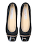 【Bridget Birkin Walk】チェーンアクセントスクエアパンプス(555221)