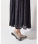 【Bridget Birkin Walk】チェーンアクセントスクエアパンプス(555221)