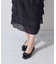 【Bridget Birkin Walk】グログランリボン切替ウォーキングパンプス(555223)