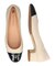 【FABIO RUSCONI】ラウンドトウバイカラーパンプス