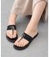 【ITALIAN SHOEMAKERS】スクエアメタルトングミュール(952320)