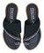 【ITALIAN SHOEMAKERS】ラインストーントングサンダル(952329)