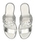 【ITALIAN SHOEMAKERS】イントレチャートウェッジヒールサンダル(952344)