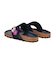 【ITALIAN SHOEMAKERS】フラワーストラップフットベッドサンダル(952349)