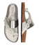 【ITALIAN SHOEMAKERS】フラワーストラップフットベッドサンダル(952349)