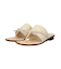 【ITALIAN SHOEMAKERS】ビジューストラップトングサンダル(952355)