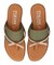 【ITALIAN SHOEMAKERS】ビジューストラップトングサンダル(952355)