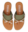【ITALIAN SHOEMAKERS】ビジューストラップトングサンダル(952355)