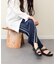 【Oh my Sandals】クッションインソール厚底サンダル(E52108)