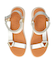 【Oh my Sandals】カラーコンビ厚底ベルクロサンダル(E52109)