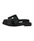 《新色入荷》【Oh my Sandals】スクエアトウフラットレザーサンダル(E52304)