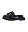 《新色入荷》【Oh my Sandals】スクエアトウフラットレザーサンダル(E52304)