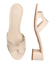 【CARRANO】4.5cmヒールミュールサンダル(652304)