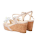 【Bridget Birkin】クリスタルフラワーサンダル-(52151B)