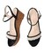 【Bridget Birkin】パール飾りPVC厚底サンダル-(52152B)