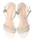 【Bridget Birkin】パール飾りPVC厚底サンダル-(52152B)