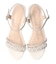 【Bridget Birkin】パール飾りPVC厚底サンダル-(52152B)