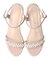 【Bridget Birkin】パール飾りPVC厚底サンダル-(52152B)