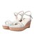 【Bridget Birkin】パール飾りPVC厚底サンダル-(52152B)