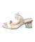 【Bridget Birkin】甲ビジュークリアヒールサンダル-(52310B)