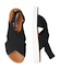 【ITALIAN SHOEMAKERS】厚底エラスティッククロスサンダル-(92120T)
