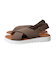 【ITALIAN SHOEMAKERS】厚底エラスティッククロスサンダル-(92120T)