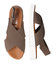 【ITALIAN SHOEMAKERS】厚底エラスティッククロスサンダル-(92120T)