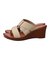 【ITALIAN SHOEMAKERS】厚底エラスティックサンダル-(92355T)