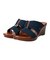【ITALIAN SHOEMAKERS】厚底エラスティックサンダル-(92355T)
