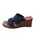 【ITALIAN SHOEMAKERS】厚底エラスティックサンダル-(92355T)