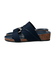 【ITALIAN SHOEMAKERS】ラインストーンフットベッドサンダル-(92359T)