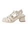 【Oh my Sandals】スクエアトウアンクルストラップサンダル-(E2010E)