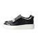 【INTER-CHAUSSURES】ビジューバックルレザースリッポン-(E5029E)