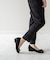 【BRIDGET BIRKIN WALK】コーナーパーツリボンウォーキングパンプス