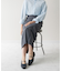 【BRIDGET BIRKIN】エラスティックバンドもこもこスクエアバレエシューズ