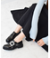 【BRIDGET BIRKIN】スクエアサイドビジューローファー