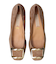 【INTER-CHAUSSURES】スクエアトウメタルバックルパンプス