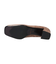 【INTER-CHAUSSURES】スクエアトウメタルバックルパンプス
