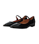 【INTER-CHAUSSURES】ポインテッドトウストラップパンプス